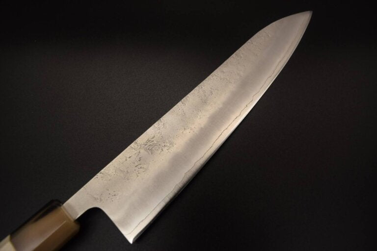 Kaishin Ginsan Nashiji Gyuto 210mm (Oak - Indigo)