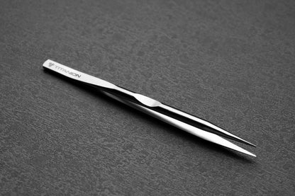 (WICK 2.0) Titanium Plating Tweezers 16.5cm / 6.5”