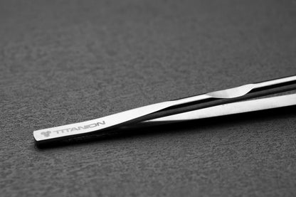 (WICK 2.0) Titanium Plating Tweezers 16.5cm / 6.5”