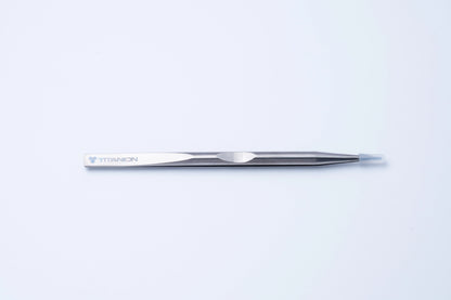 (WICK 2.0) Titanium Plating Tweezers 16.5cm / 6.5”