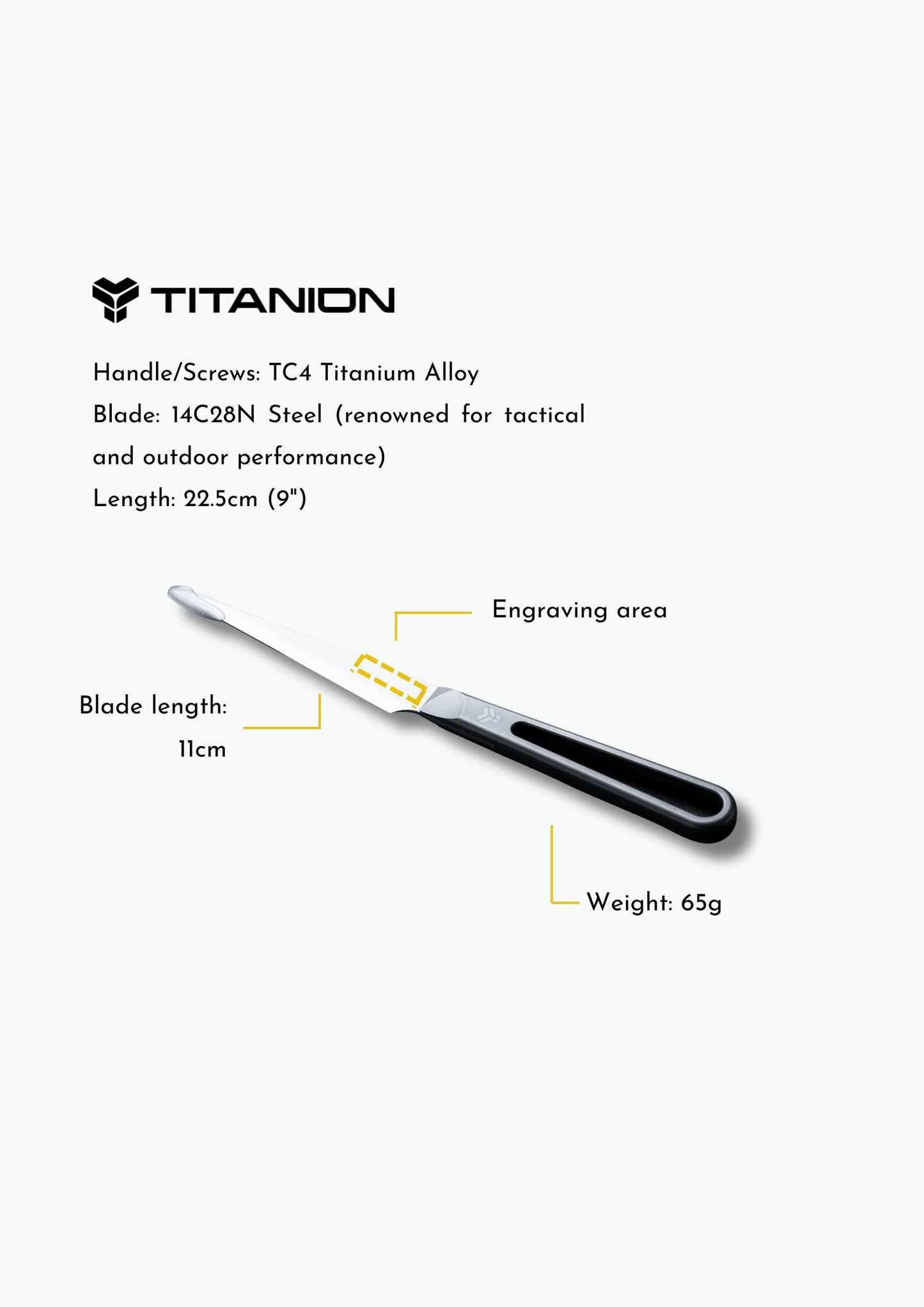 (STARKEN) OMNI Titanium Paring Knife - TITANION